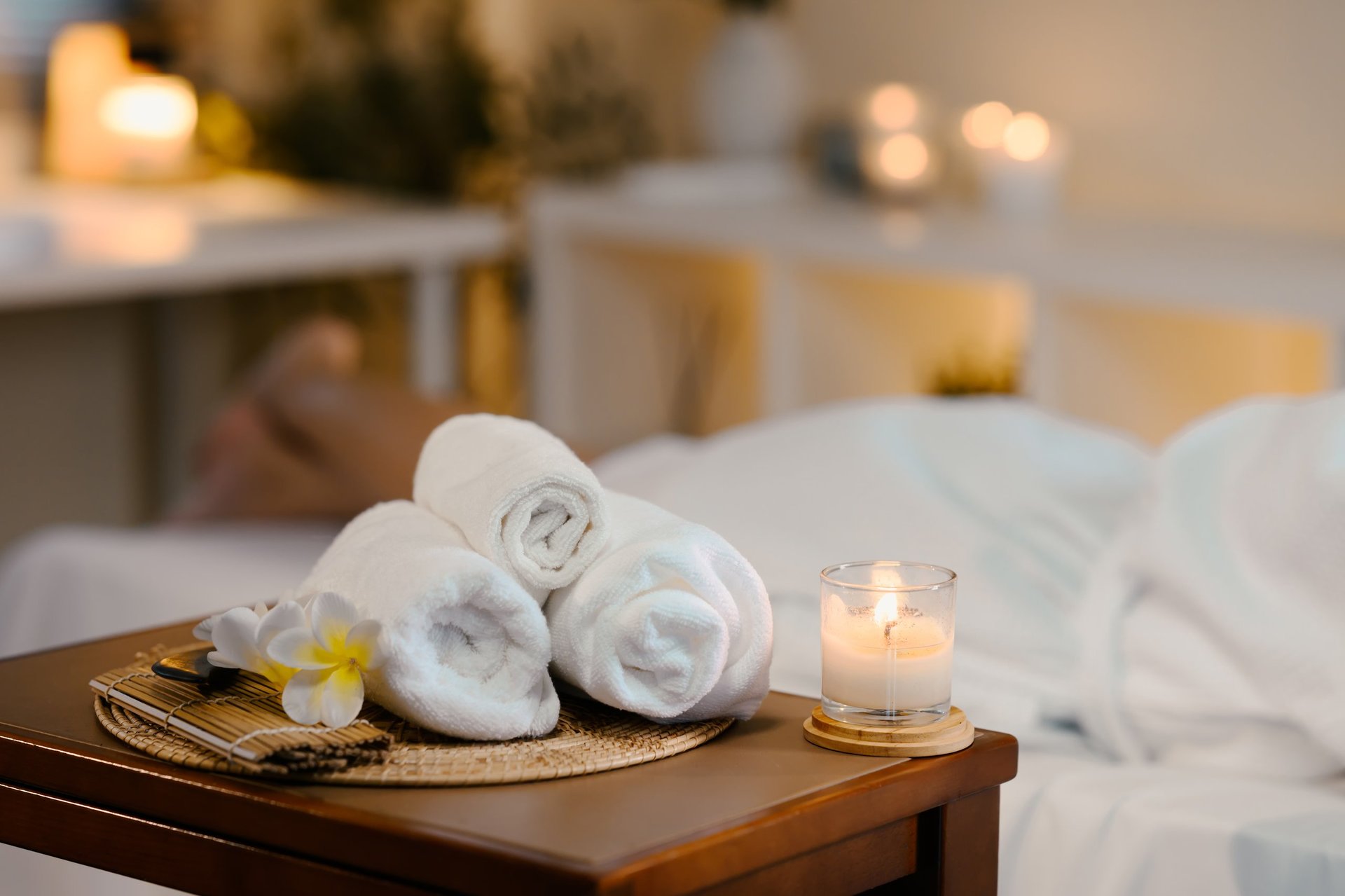Luxury spa atmosphere